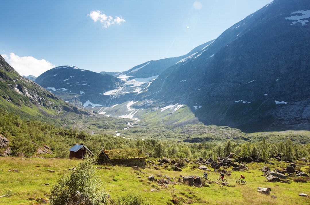 POSTKORTNORGE: Er du svak for nasjonalromantisk utsikt, bør du styre langt unna Erdalen en varm sommerdag i juli. POSTKORTNORGE: Er du svak for nasjonalromantisk utsikt, bør du styre langt unna Erdalen en varm sommerdag i juli.