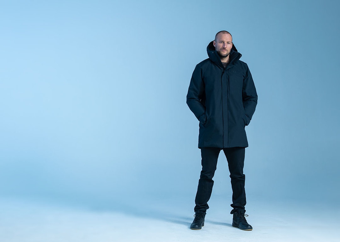 AKSELS PARKA: Urban stil i Aksel Lund Svindals nye kolleksjon. AKSELS PARKA: Urban stil i Aksel Lund Svindals nye kolleksjon.