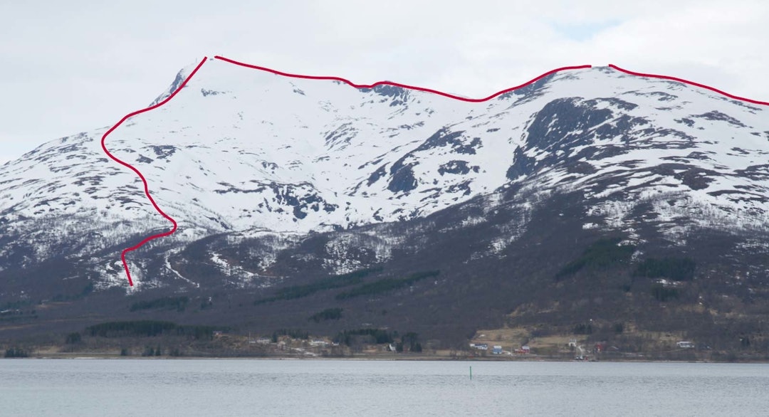 VARIERT: Sætertinden har turer i mange vanske-grader. Bilde: Harald Dramsdahl Harstad-4