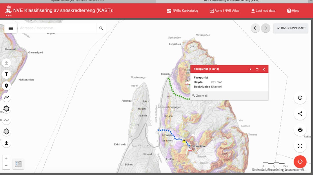 TROMS: Norges kanskje mest populære toppturfylke har fått kartlagt 38 turer med KAST-klassifisering. Her er et lite utdrag. TROMS: Norges kanskje mest populære toppturfylke har fått kartlagt 38 turer med KAST-klassifisering. Her er et lite utdrag.