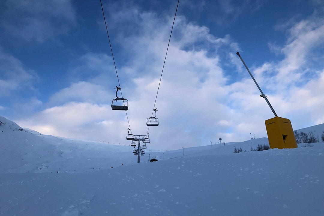 SESONGÅPNER: Røldal skisenter åpner for sesongen. Foto: Oddvar Bratteteig/Røldal skisenter Røldal skisenter åpner for sesongen.