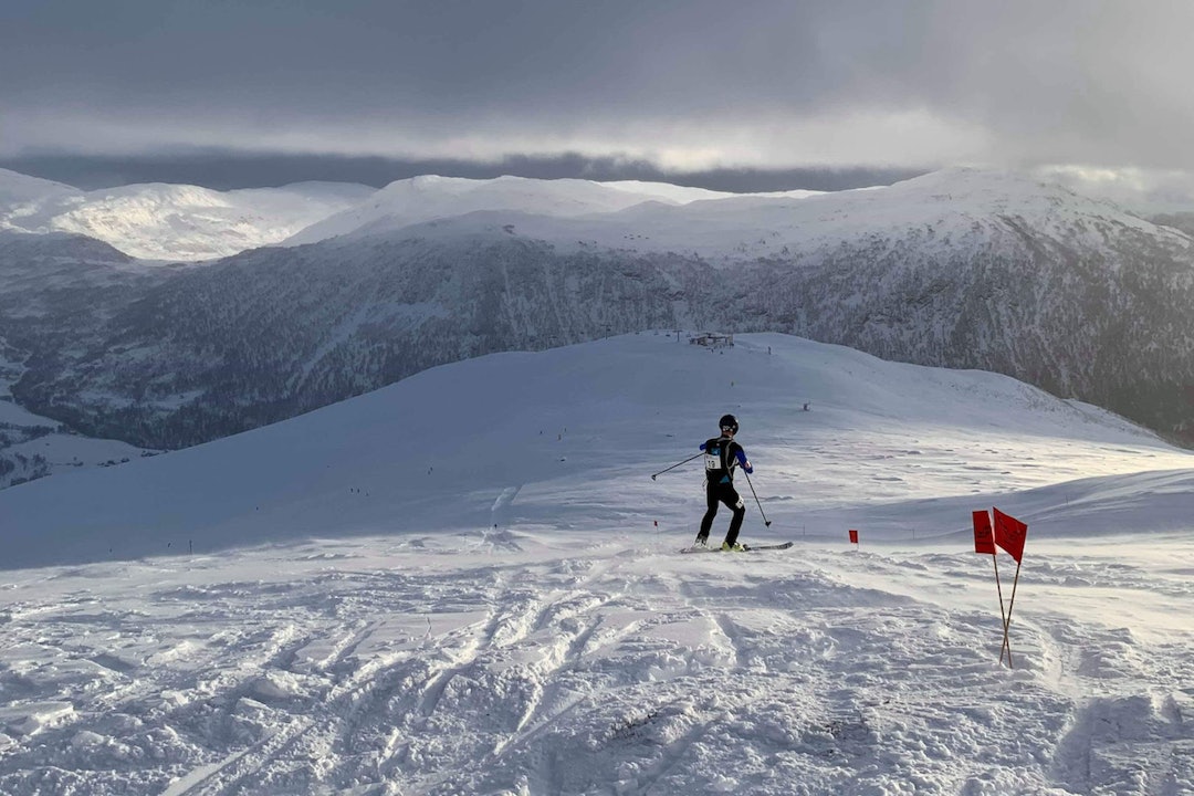 Erik Kårvatn ble nummer to i juniorklassen på individuell-rennet, i nydelige forhold. Foto: Knut Horvei Erik Kårvatn ble nummer to i juniorklassen på individuell-rennet, i nydelige forhold. Foto: Knut Horvei