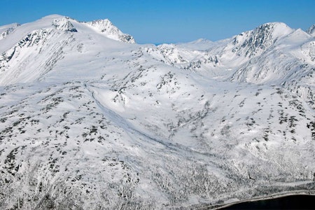 Nordfjellet sett fra sør. Foto: Espen Nordahl. / Trygge toppturer. Nordfjellet sett fra sør. Foto: Espen Nordahl. / Trygge toppturer.