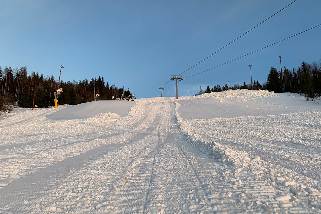 WYLLER: Slik så Wyllerløypa ut torsdag ettermiddag. Foto: Espen Bengston WYLLER: Slik så Wyllerløypa ut torsdag ettermiddag. Foto: Espen Bengston