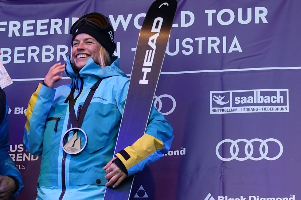 NORGES BESTE FRIKJØRER: Hedvig Wessel - her fra da hun vant FWT-runden i Fieberbrun i februar. Arkivfoto: Tore Meirik