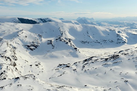 Geargečorru fra øst. Foto: Rune Dahl / Toppturer rundt Narvik.
