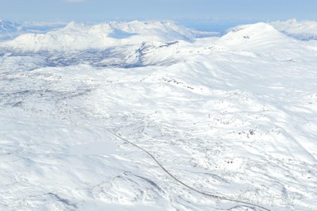 Kopparfjellet fra sørøst. Foto: Rune Dahl / Toppturer rundt Narvik.