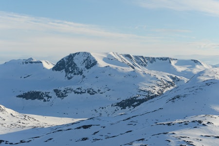 Blåisen fra nordøst. Foto: Rune Dahl / Toppturer rundt Narvik.
