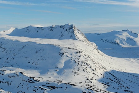 Ristačohkka fra nordøst. Foto: Rune Dahl / Toppturer rundt Narvik.