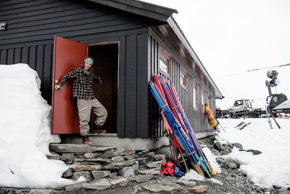 DEDIKERT: Her bodde Even en hel sommer. Foto: Martin Innerdal Dalen. DEDIKERT: Her bodde Even en hel sommer. Foto: Martin Innerdal Dalen.