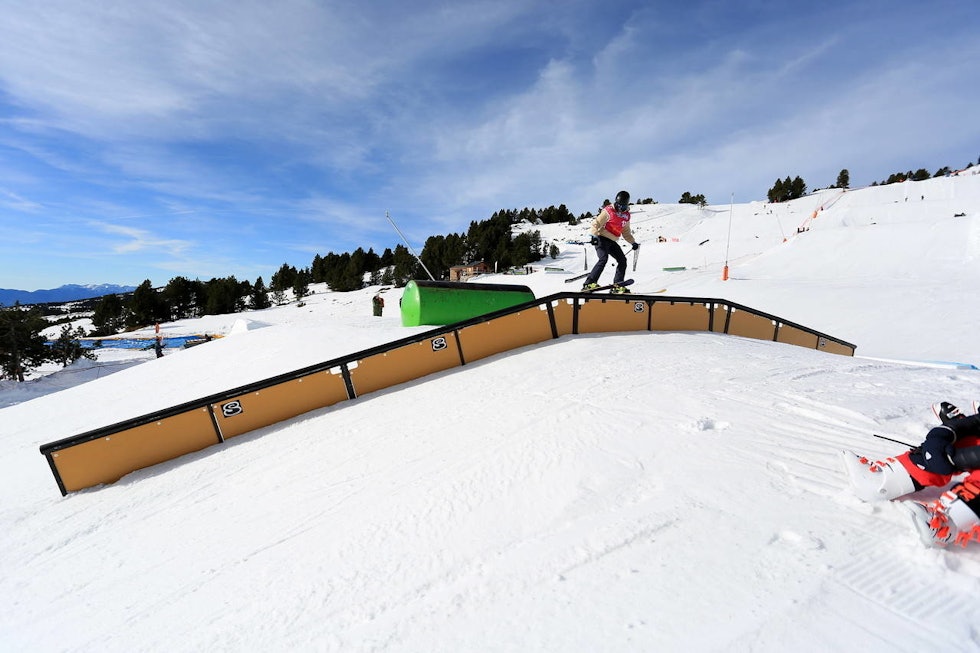 FEMTEPLASS: Her kjører Tora Johansen i Font Romeu. Foto: FIS Tora Johansen