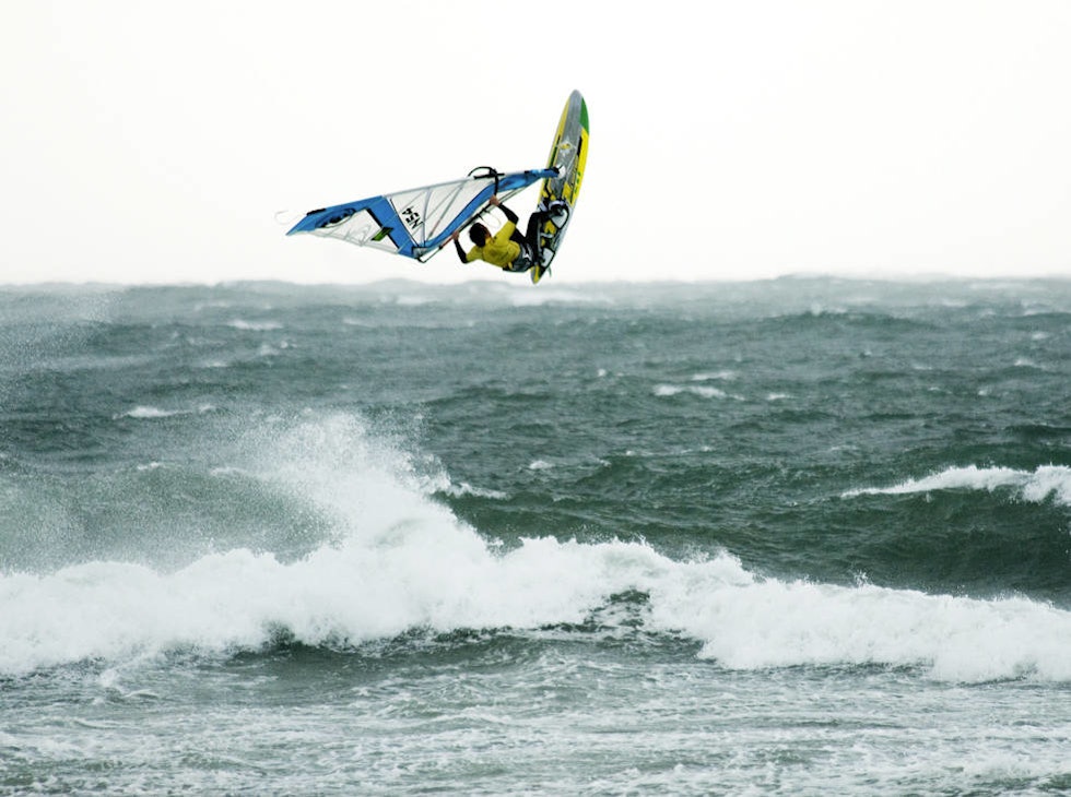 Windsurfing på Jæren