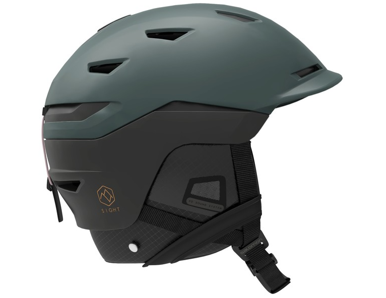 Salomon SIGHT i fargen GREEN GABELS Størrelse L Salmon hjelm