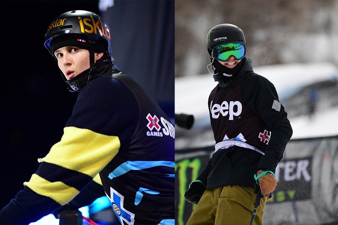 KLARE: Birk Ruud og Ferdinand Dahl er klare for årets X Games. Foto: ESPN Birk Ruud Ferdinand Dahl