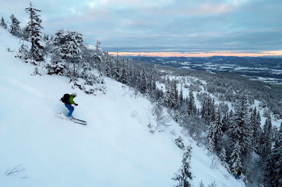 VASSFJELLET: Skianlegget i Trondheim har blitt svært populært de siste årene. Foto: Bård Smestad Vassfjellet