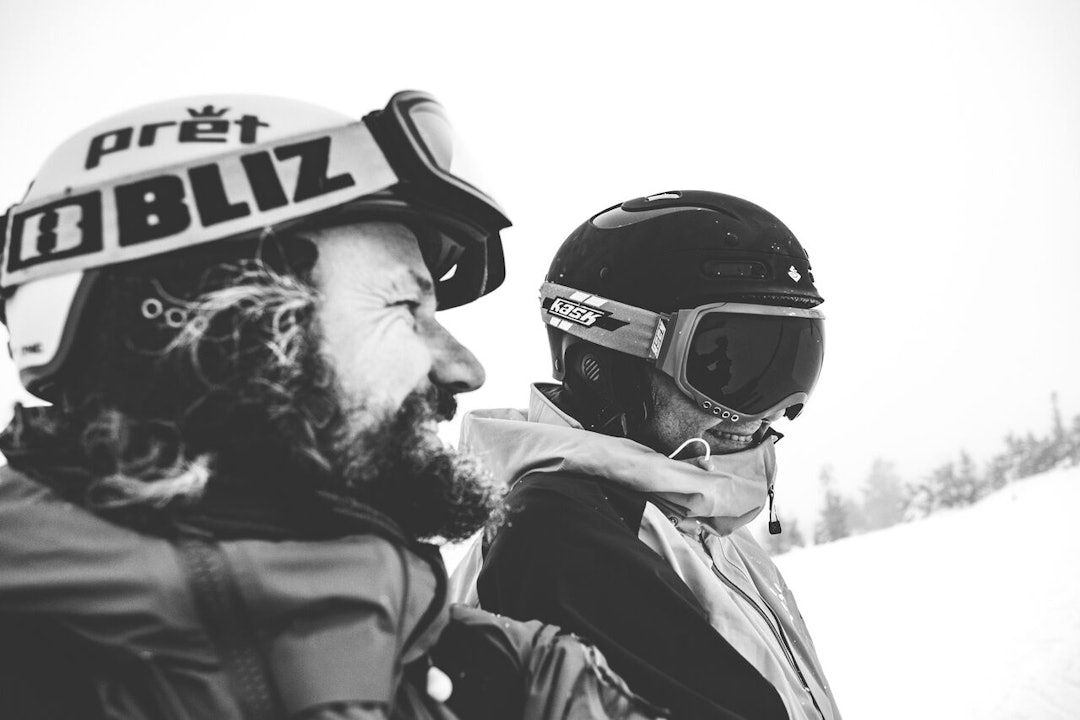 DET BLÅSTE IKKE: Bård Gundersen og Knut Harald Enger fikk med seg sesongåpningen på Norefjell. DET BLÅSTE IKKE: Bård Gundersen og Knut Harald Enger fikk med seg sesongåpningen på Norefjell.