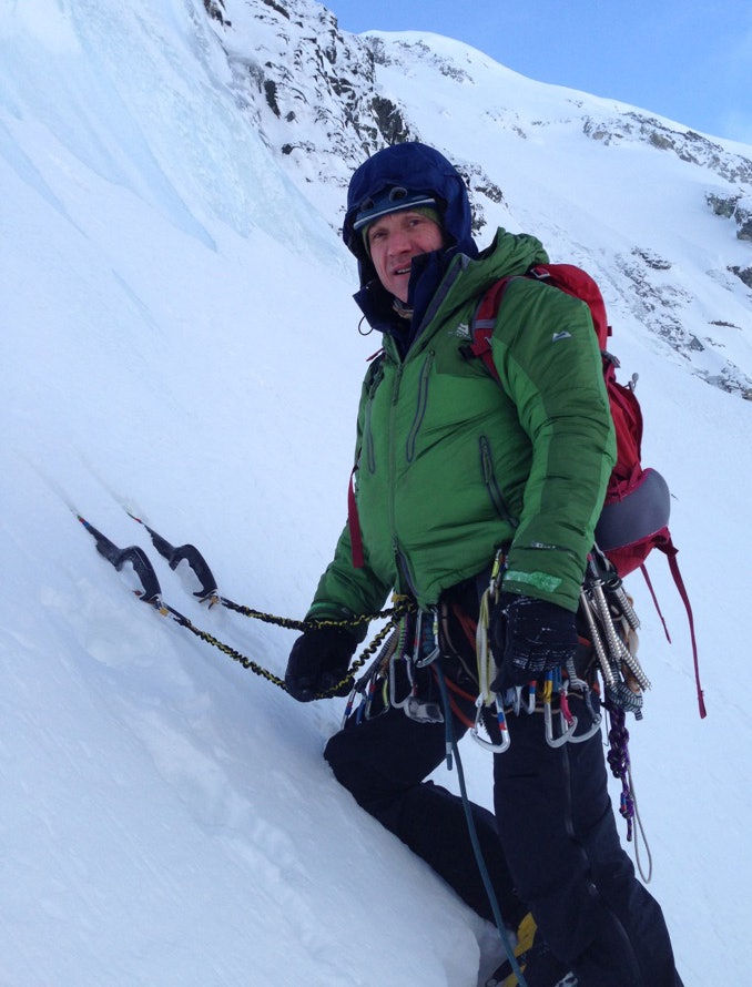 ERFAREN KLATRER: Håkon Gammelsøæter har lang fartstid i bratte fjell, og lar seg ikke imponere av pakketurer til Mt. Everest. Foto: Privat Mount Everest