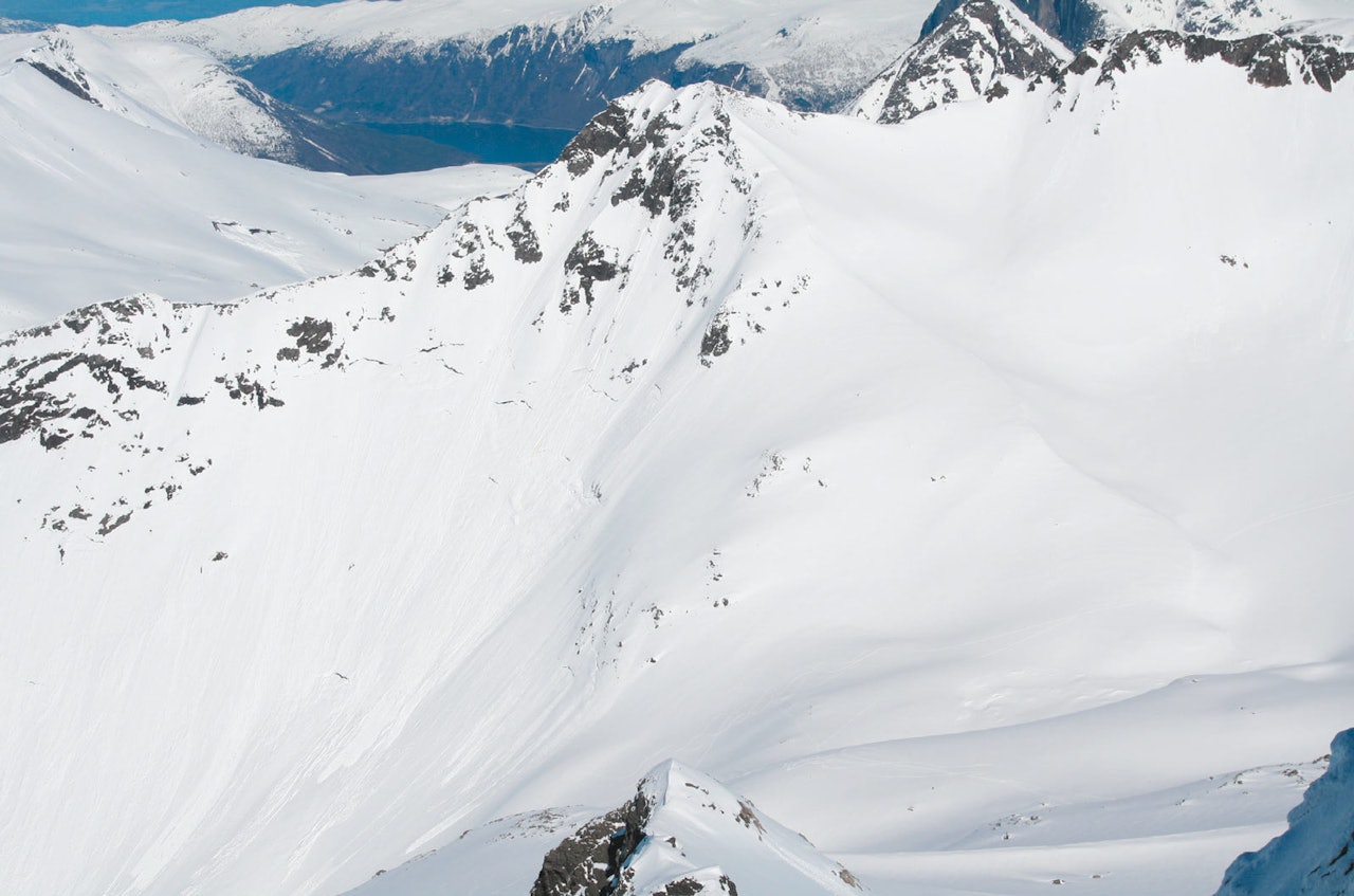 Nyheitinden Vesttoppen 1508 moh fra Toppturer i Romsdalen