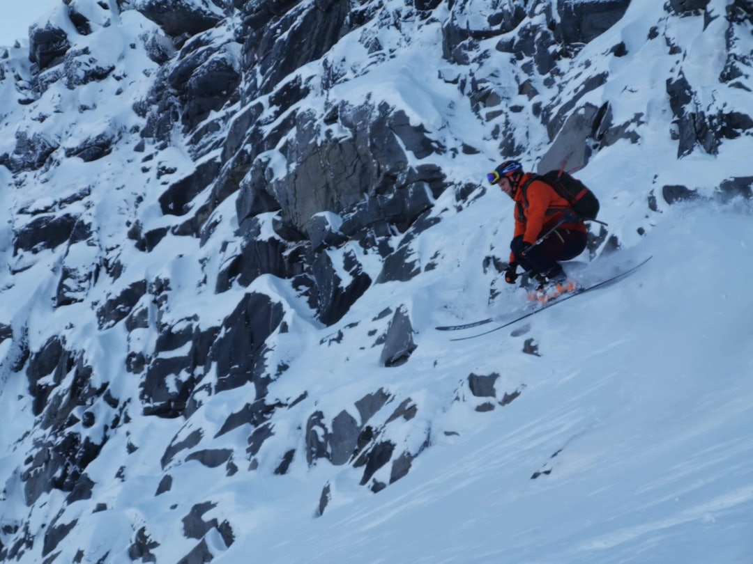 FLOTT KJØRING: Halvor Larsen og vennene fikk god skikjøring på Sognefjellet. Foto: Halvor Larsen FLOTT KJØRING: Halvor Larsen og vennene fikk god skikjøring på Sognefjellet. Foto: Halvor Larsen