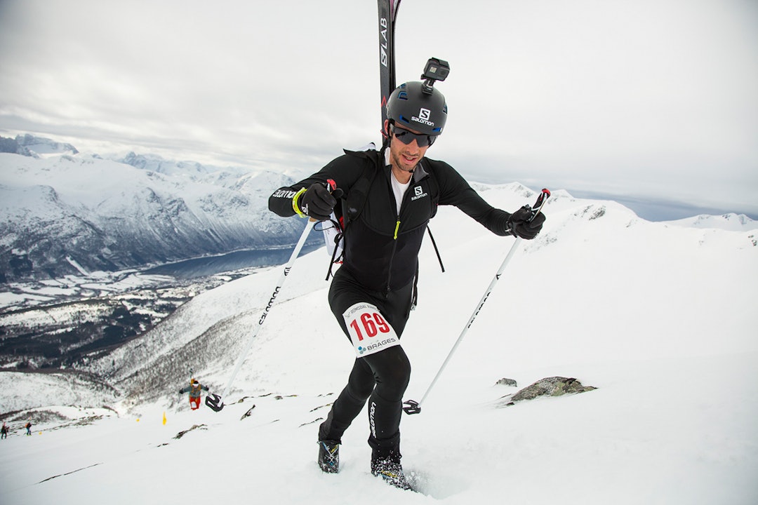 Kilian Jornet vant Romsdal Rando 2017. Foto: Robert Veiset Kilian Jornet Romsdal Rando 2017 - Foto Robert Veiset 1200x