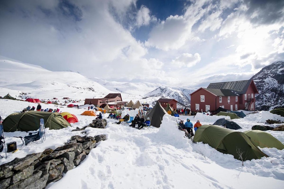 High Camp Turtagrø er allerede utsolgt. Foto: FriFlyt High camp turtagrø -