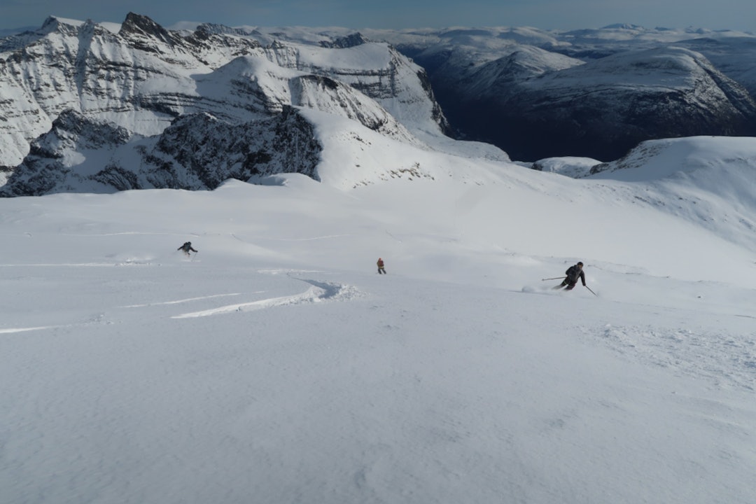 NEDKJØRING: Smestad sier han ikke har hatt en så fin høstsesong noensinne. Foto: Bård Smestad Baard-smestad-kongskronga-fri-flyt