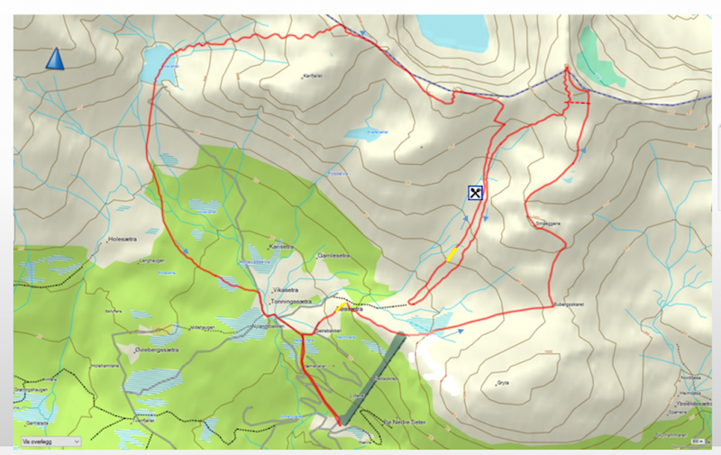 Kart Stryn Rando 3000 Stryn Rando 3000 map