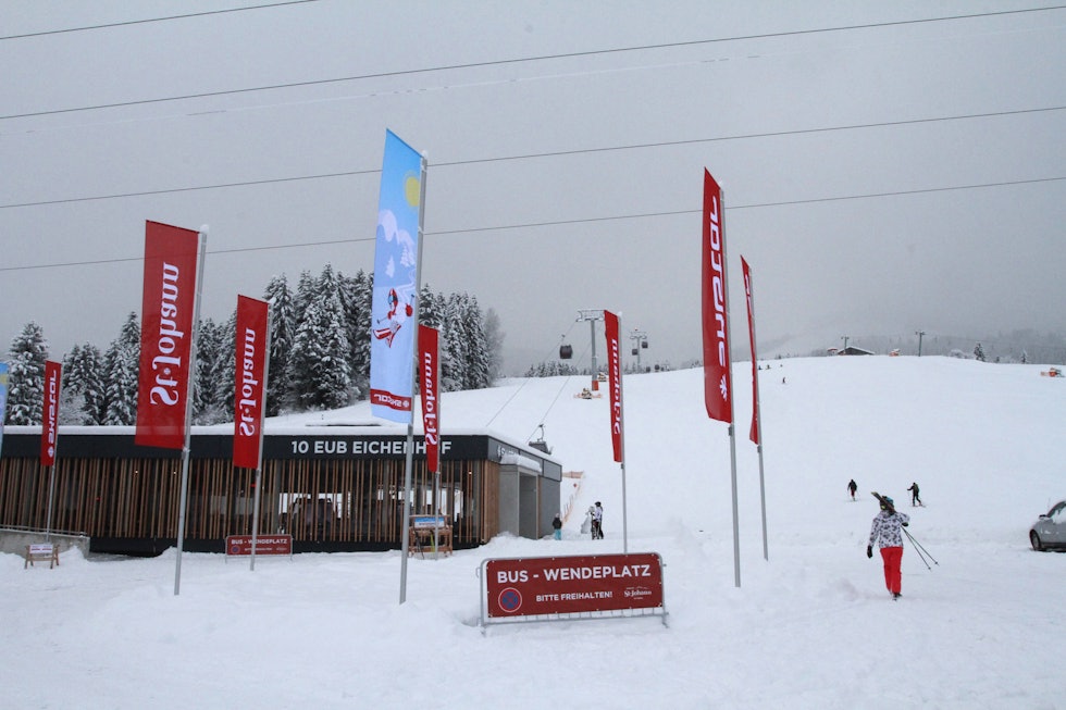 Skistar sin helt nye gondol ligger i St. Johann Skistar sin helt nye gondol ligger i St. Johann