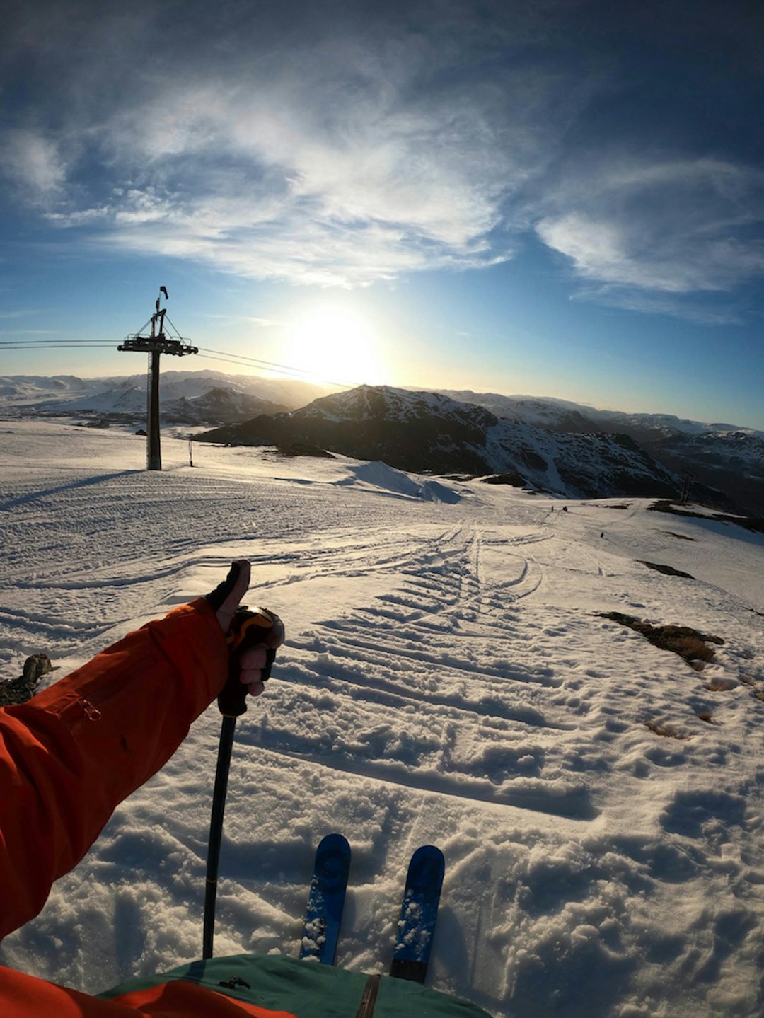 FINE FORHOLD: Det er fortsatt fint i Hemsedal. Foto: Kalle Hägglund Anders Backe