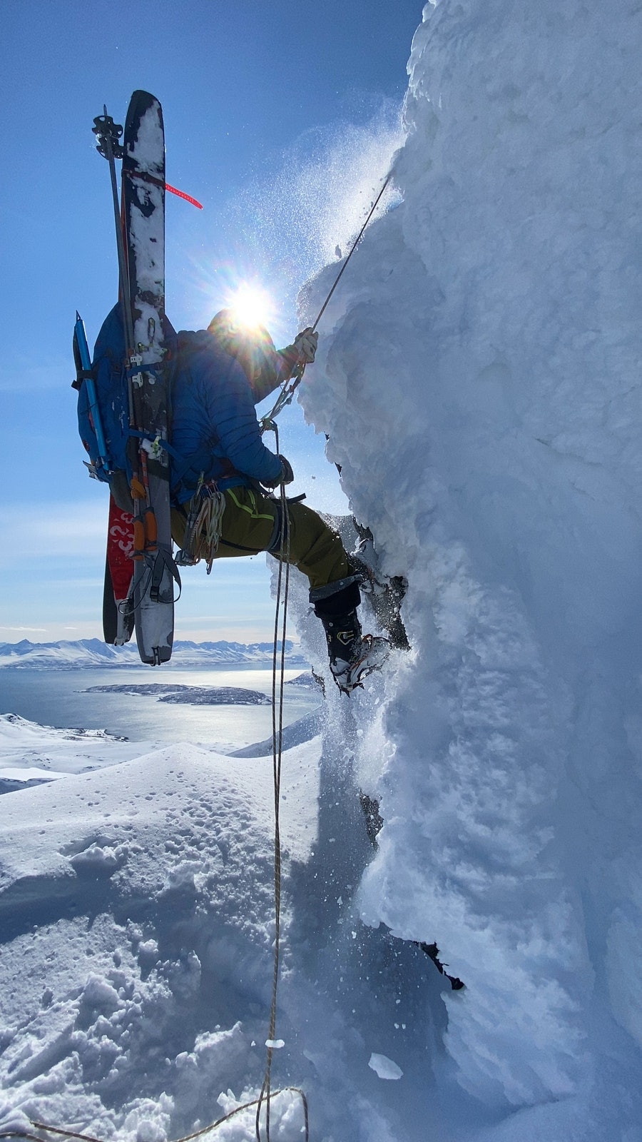 UTSIKT: Rapell with a view. vanntinden rapell
