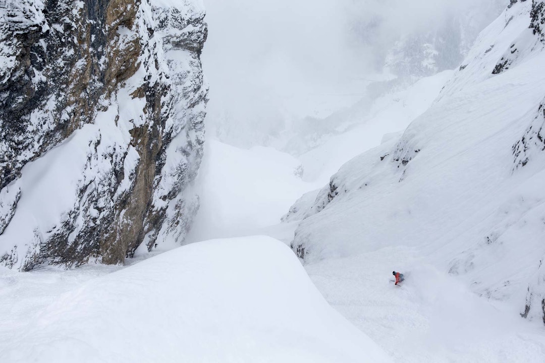 DEN STØRSTE TUREN: Galtiberg er en enorm skitur i krevende omgivelser. En av de som er mer enn kvalifisert for turen er Pep Fujas. Bilde: Oskar Enander