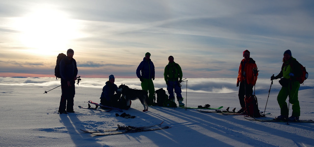 Grovabreen. Foto: Brit Siv Fimland. / Toppturar i Sunnfjord.