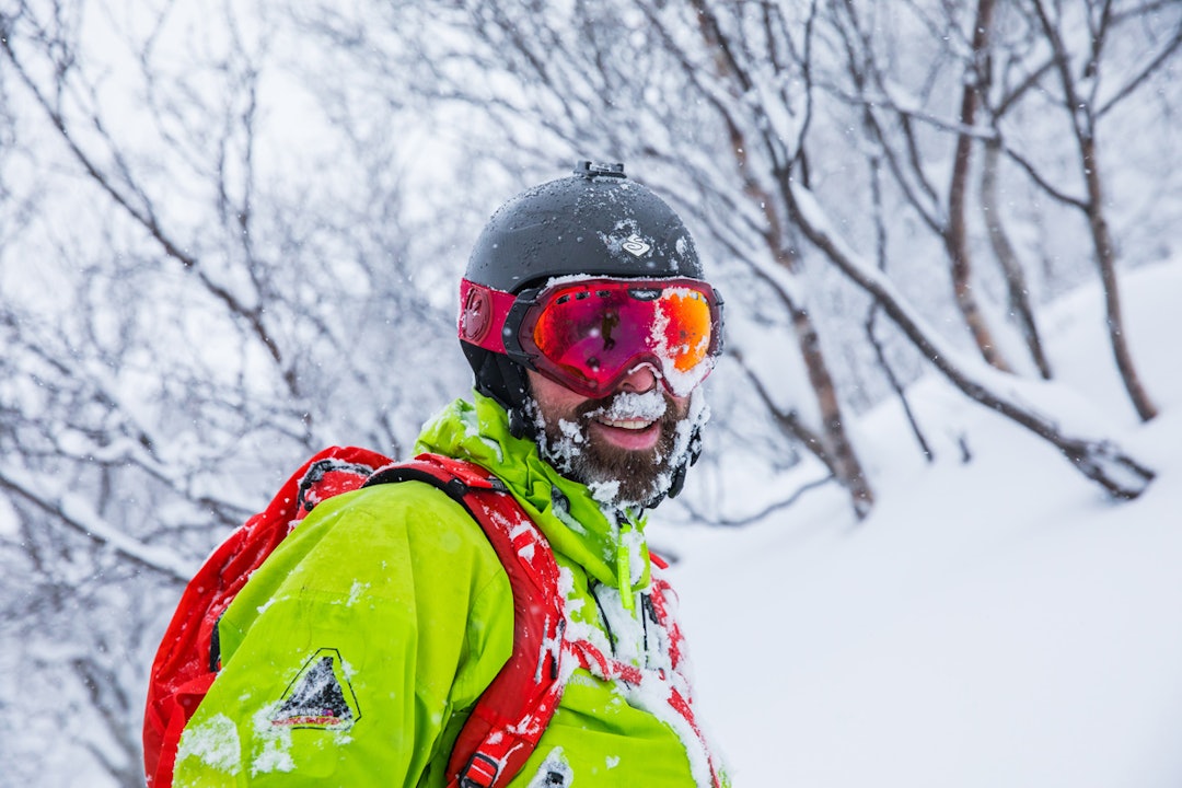 LOKAL POKAL: Arnt Joar Jære er storlidaling, og vant til å ha snø i skjegget, men ikke så tidlig som i fjor. Foto: Terje Aamodt aj