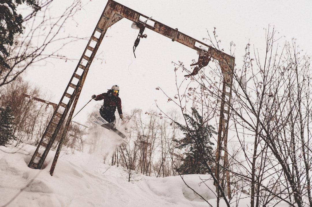 GUNNERUNNET: Den gamle heistraséen i Hatsvali høver godt for kjappe runs når fallinja er målet. GUNNERUNNET: Den gamle heistraséen i Hatsvali høver godt for kjappe runs når fallinja er målet.