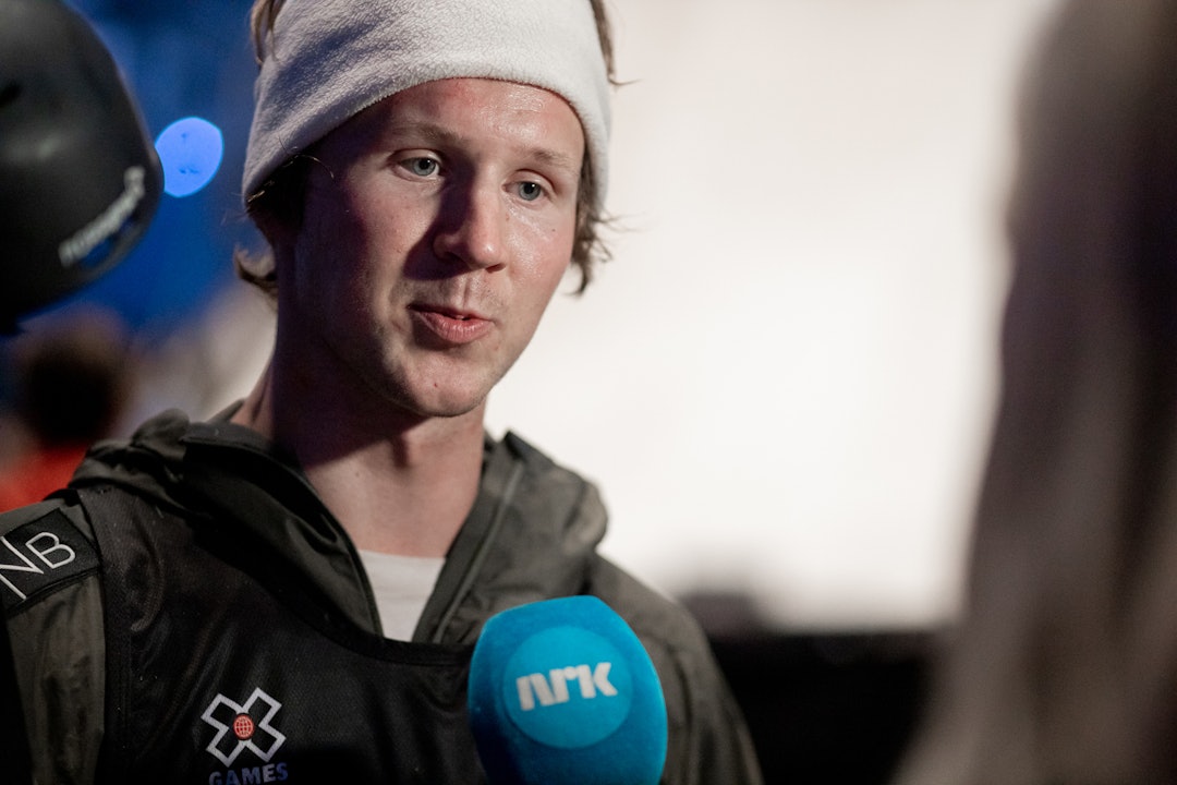 Christian Nummedal falt i sine to siste runs. Foto: Andreas Løve Storm Fausko Christian Nummedal falt i sine to siste runs. Foto: Andreas Løve Storm Fausko