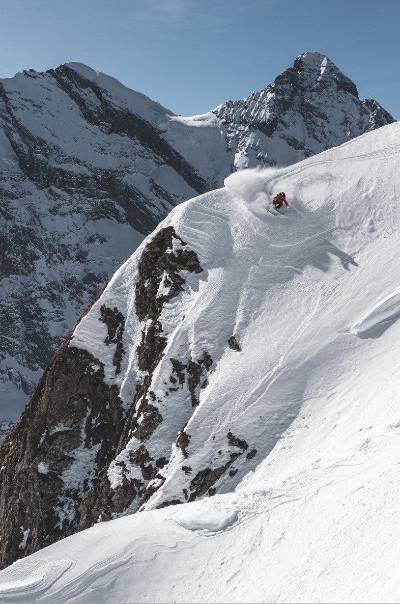 VARIERT: Frikjøringen ut fra heissystemet ved Schilthorn bahn er variert og god, men med mange seriøse partier. Har du god nok erfaring, så er det en lekegrind. Ellers bør du leie guide. VARIERT: Frikjøringen ut fra heissystemet ved Schilthorn bahn er variert og god, men med mange seriøse partier. Har du god nok erfaring, så er det en lekegrind. Ellers bør du leie guide.