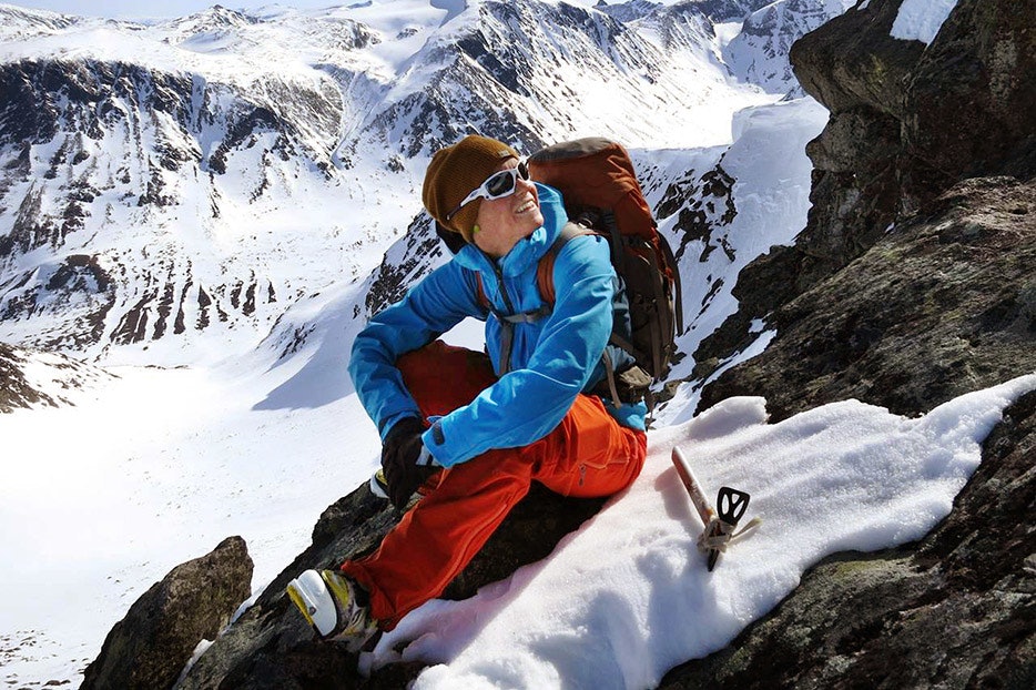 Marit Svarstad Andresen i NVE har vært med på kampanjen for å få flere frivillige til å melde inn skredhendelser, som har fått inn mer enn fire ganger så mange som i fjor. Marit Svarstad Andresen - Foto Privat 1200