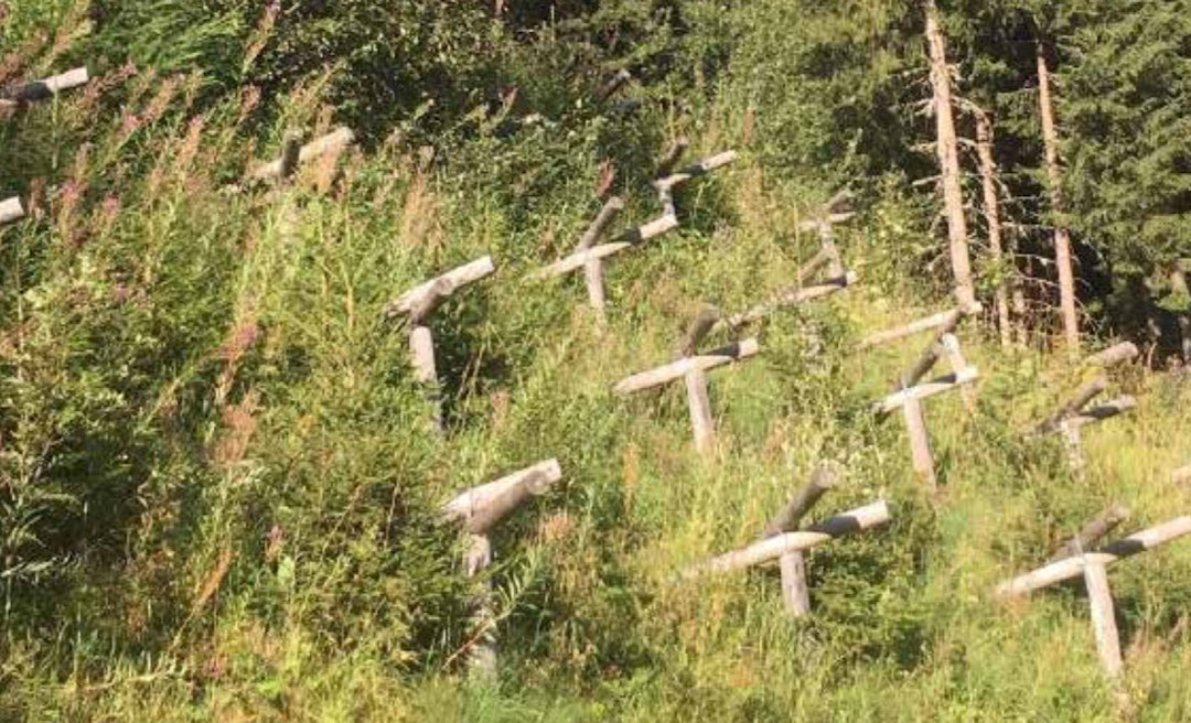 STØTTEBEN: Slike støtter er ment å brukes for å skredsikringsarbeidet i Totteskogen. Illustrasjon fra Planbeskrivelsen. STØTTEBEN: Slike støtter er ment å brukes for å skredsikringsarbeidet i Totteskogen. Illustrasjon fra Planbeskrivelsen.