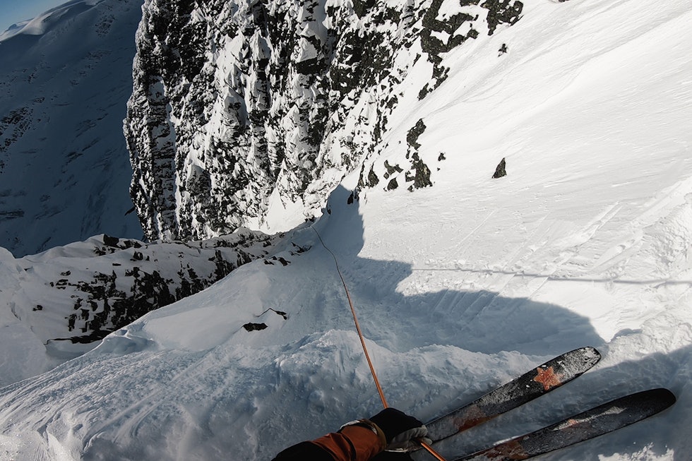 VANSKELIG: Renna er vanskelig å komme til, men ser svært fin ut. Foto: Marcus Ahlström Republiken skirenne