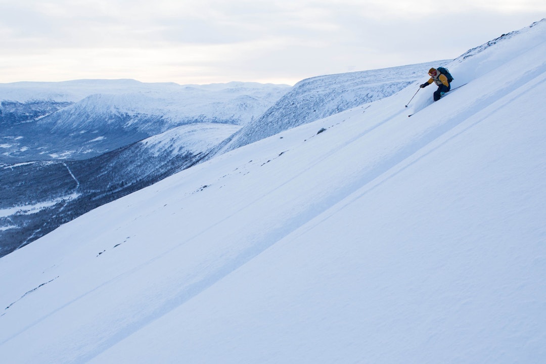 STOR INTERESSE: Oppmerksomheten rundt og interessen for toppturer, skred og skredsikkerhet har tatt av i Norge, sier Espen Nordahl i programkomiteen for skredkonferansen. Foto: Tore Meirik Skredkonferanse - Tore Meirik 1200x800