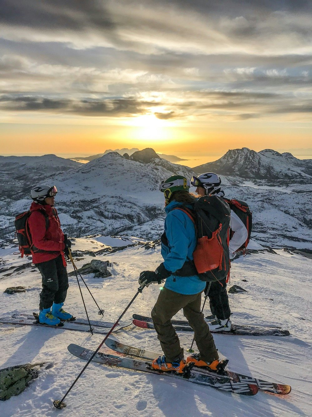 Eveline Lunde High Camp Nord 2018 - Sunset - Eveline Lunde 1000x