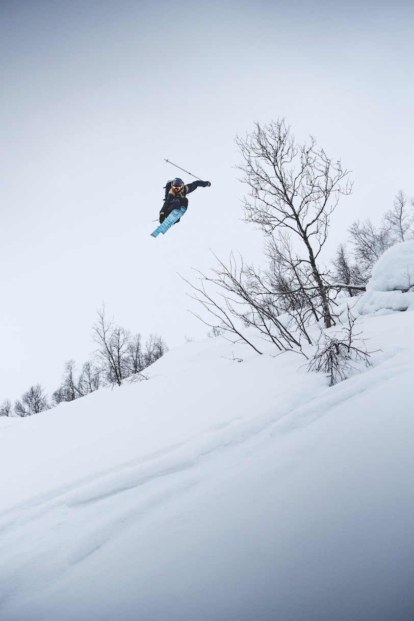 FOTO VS FILM: Naess har aldri fått til det segmentet han har tenkt på, men opp gjennom årene har han jobbet tett med flere av landets beste skifotografer.