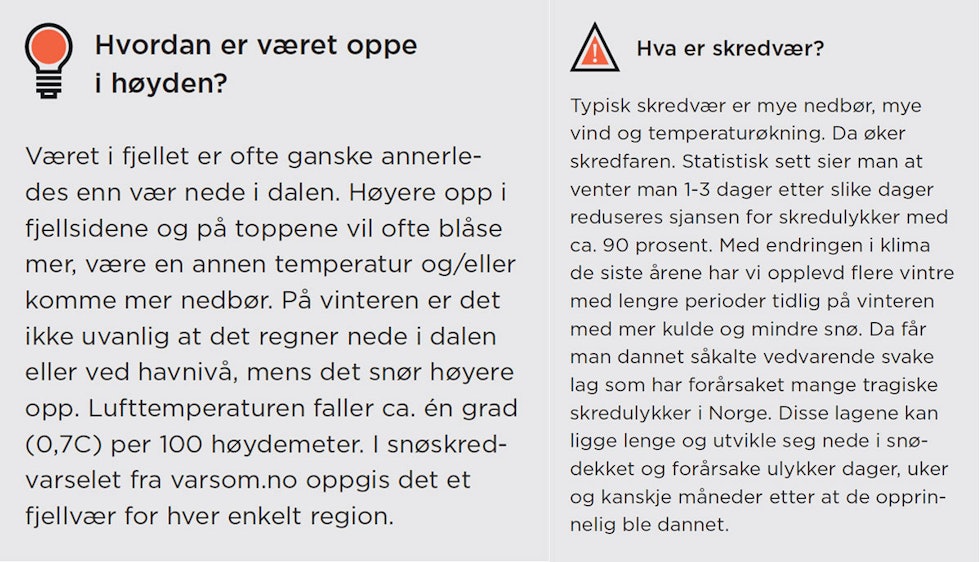 skredvær skredvær