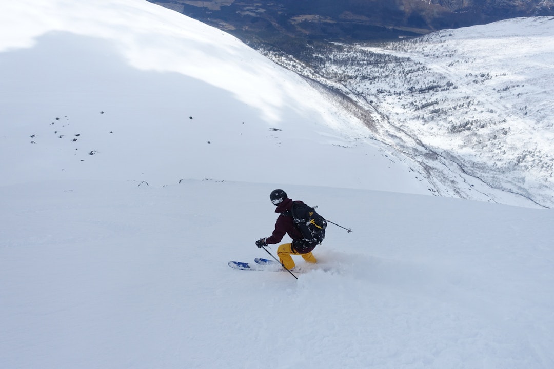 på-vei-ned-nordflanken-på-blånebba på-vei-ned-nordflanken-på-blånebba