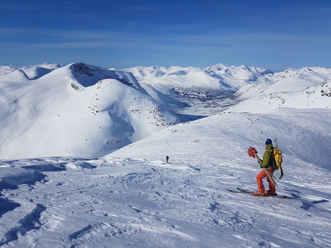 Utsikten kan ingen klage på. Foto: Stryn Rando Stryn rando 3000 - 2018 course setting 1200x900