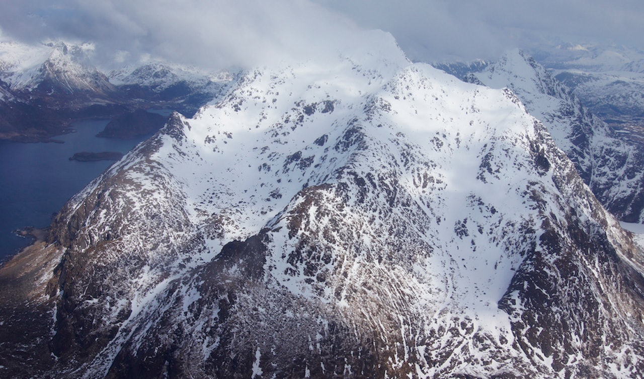 Himmeltind Lofoten Topptur Norge