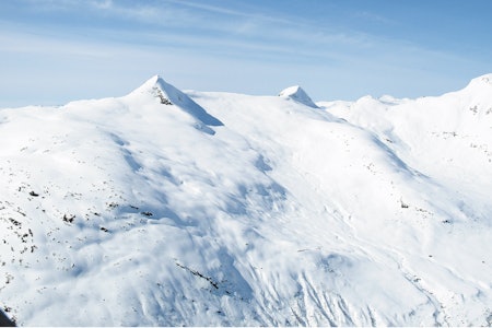 Kyrkjenibba fra sørøst. Foto: Sture Willumsen/Toppturer i Norge Kyrkjenibba Topptur Stryn