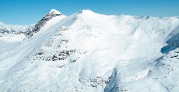 Rindalshyrna fra vest. Foto: Sture Willumsen/Toppturer i Norge Rindalshyrna Topptur Stryn