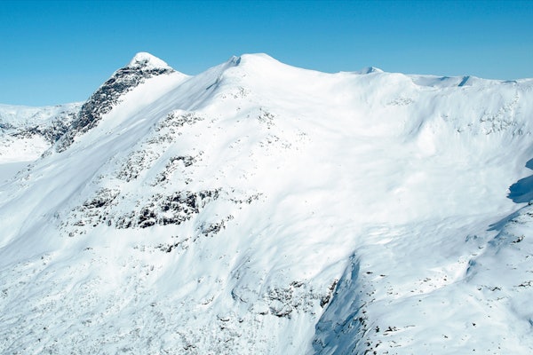 Rindalshyrna fra vest. Foto: Sture Willumsen/Toppturer i Norge Rindalshyrna Topptur Stryn