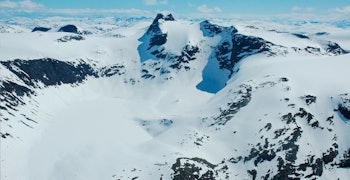 Lodalskåpa sett fra vest. Foto: Espen Schive/Toppturer i Norge Lodalskåpa Topptur Stryn